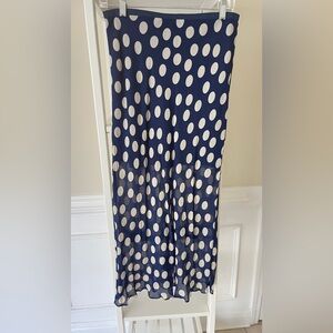 J. Crew Blue Dress with Dots